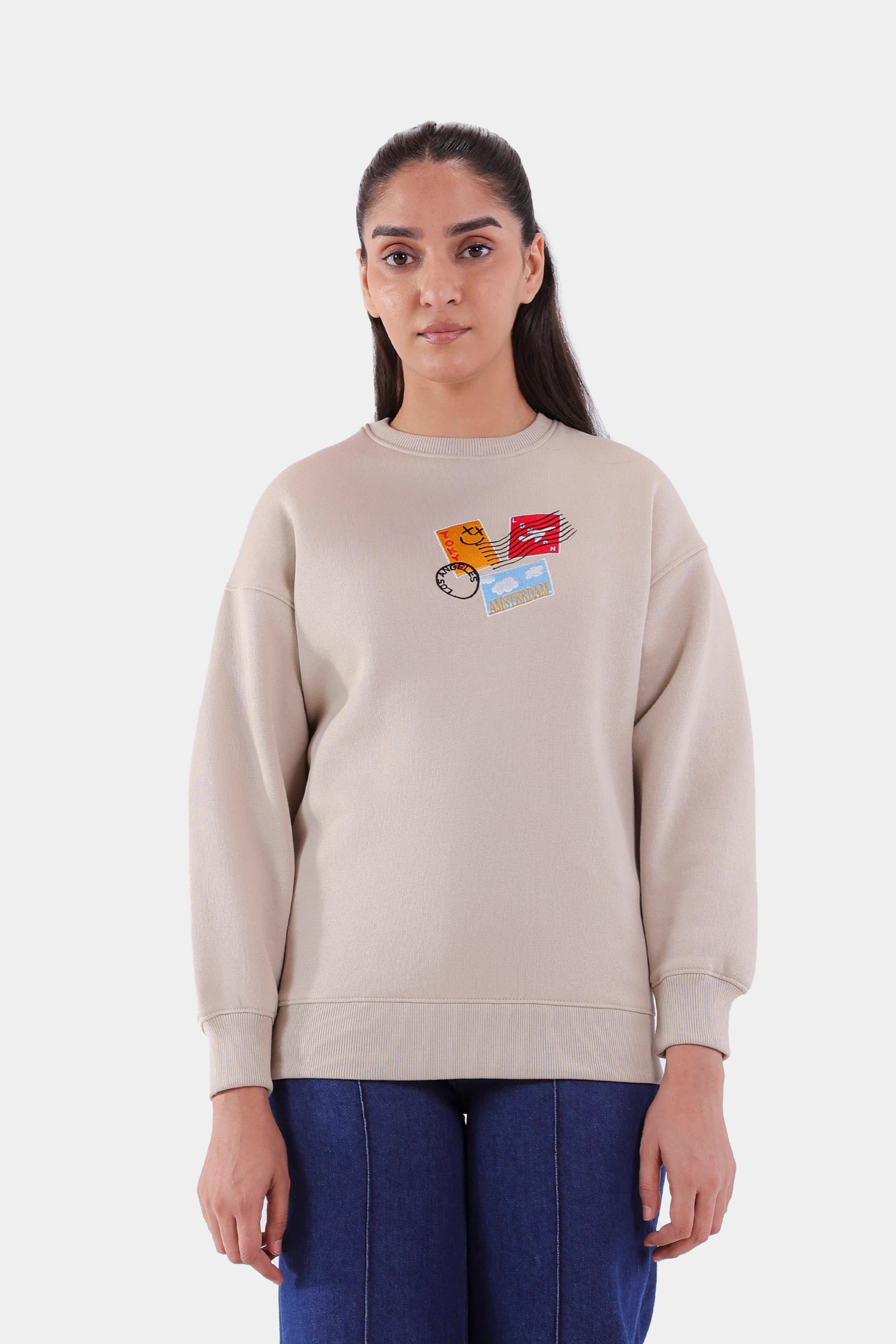 Embroidered Sweatshirt - Cougar Clothing