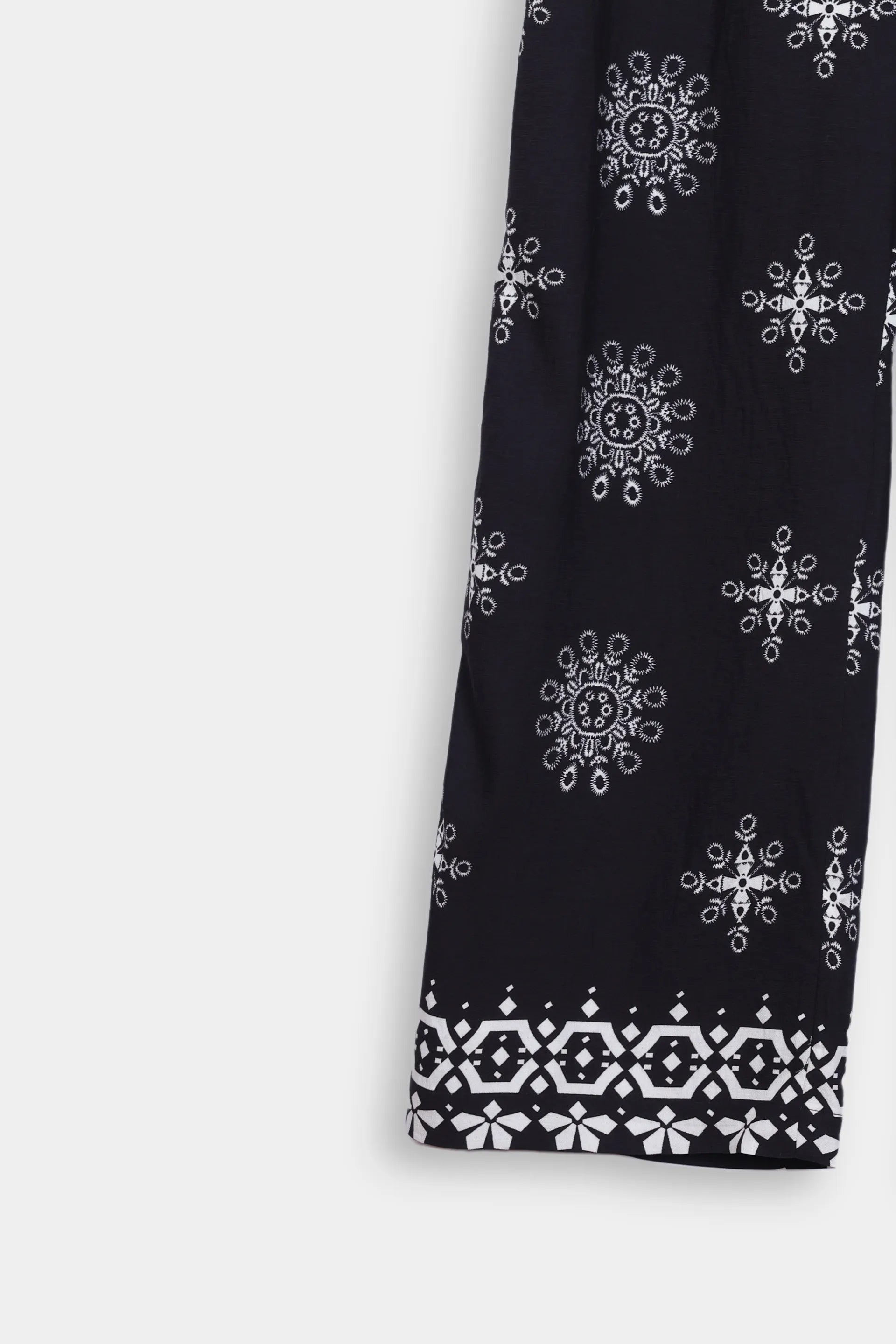 Cotton-Viscose Printed Trousers - Cougar Clothing