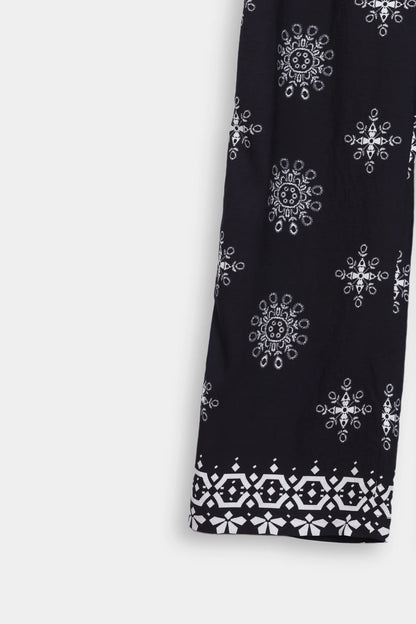 Cotton-Viscose Printed Trousers - Cougar Clothing