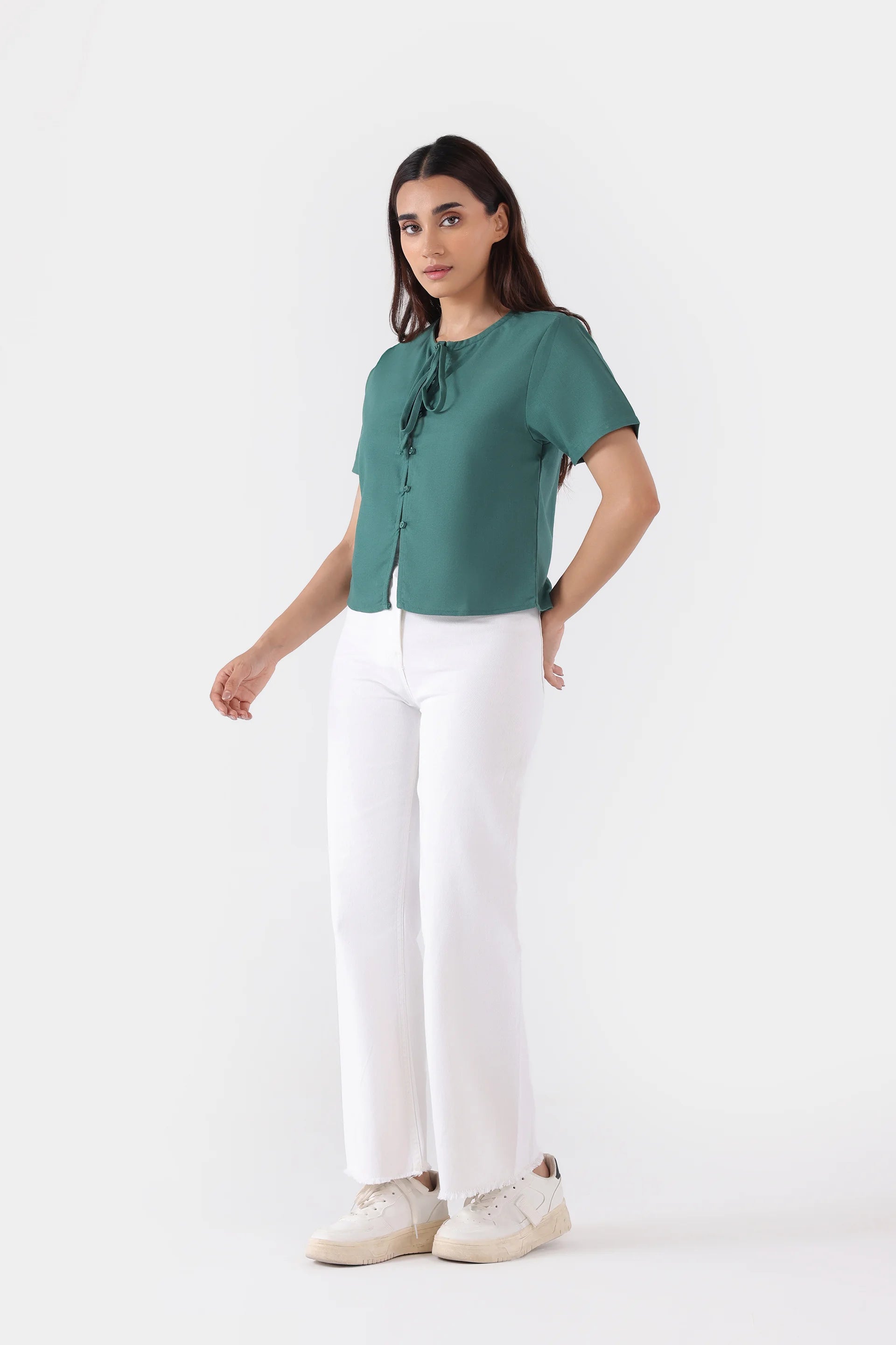 Frayed Hem Jeans - Cougar Clothing