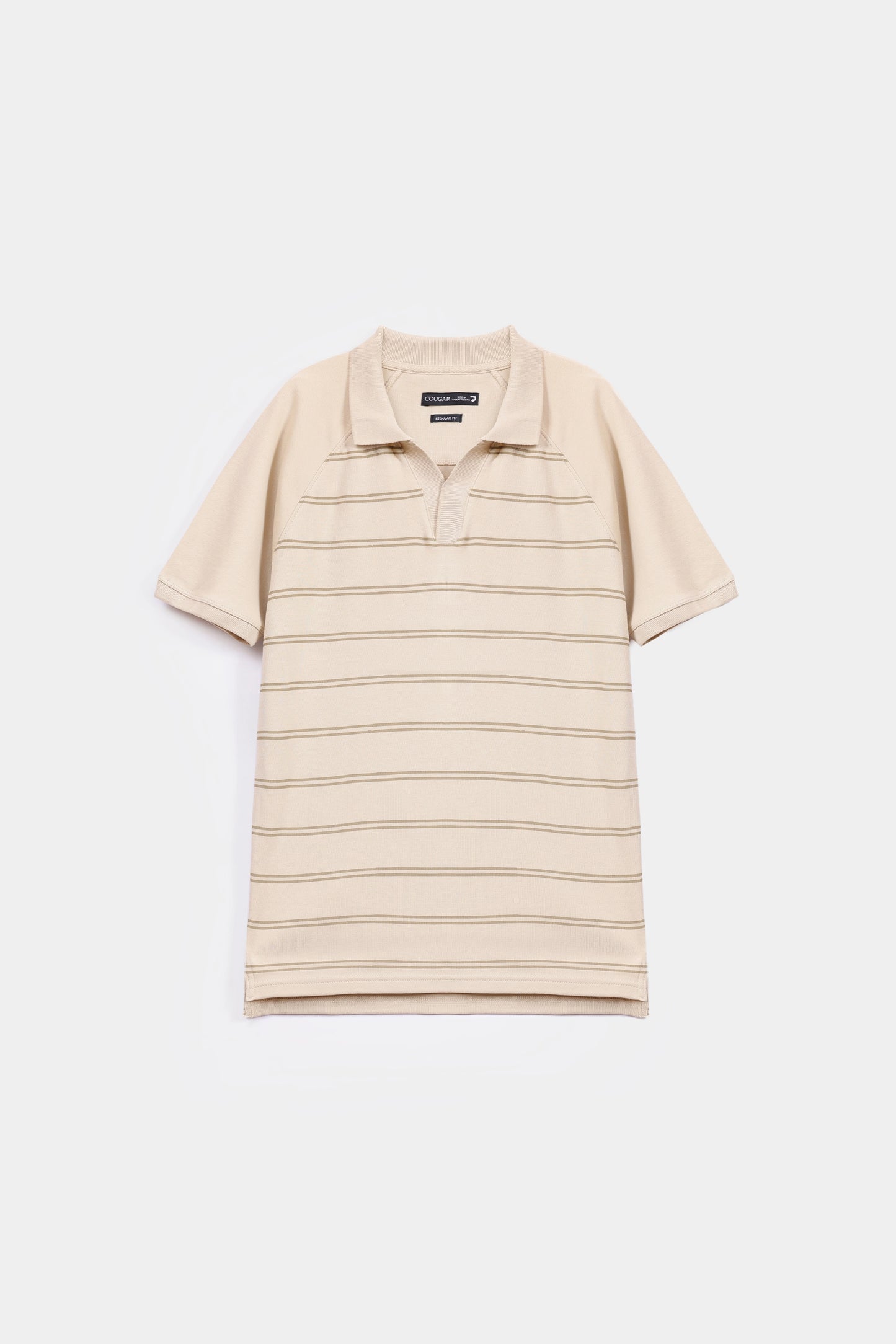 Raglan Striper Polo - Cougar Clothing