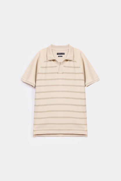 Raglan Striper Polo - Cougar Clothing