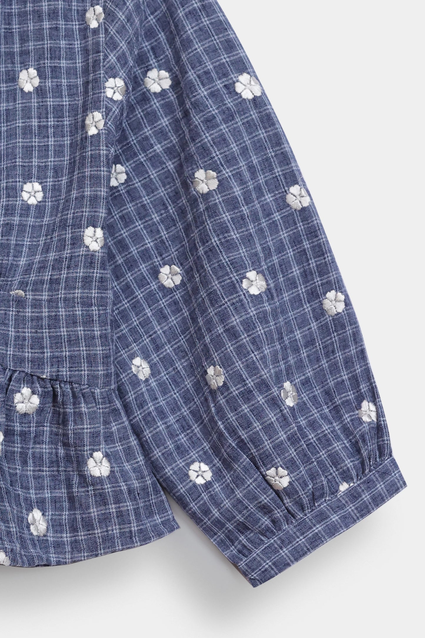 Yarn Dyed Embroidered Top - Cougar Clothing