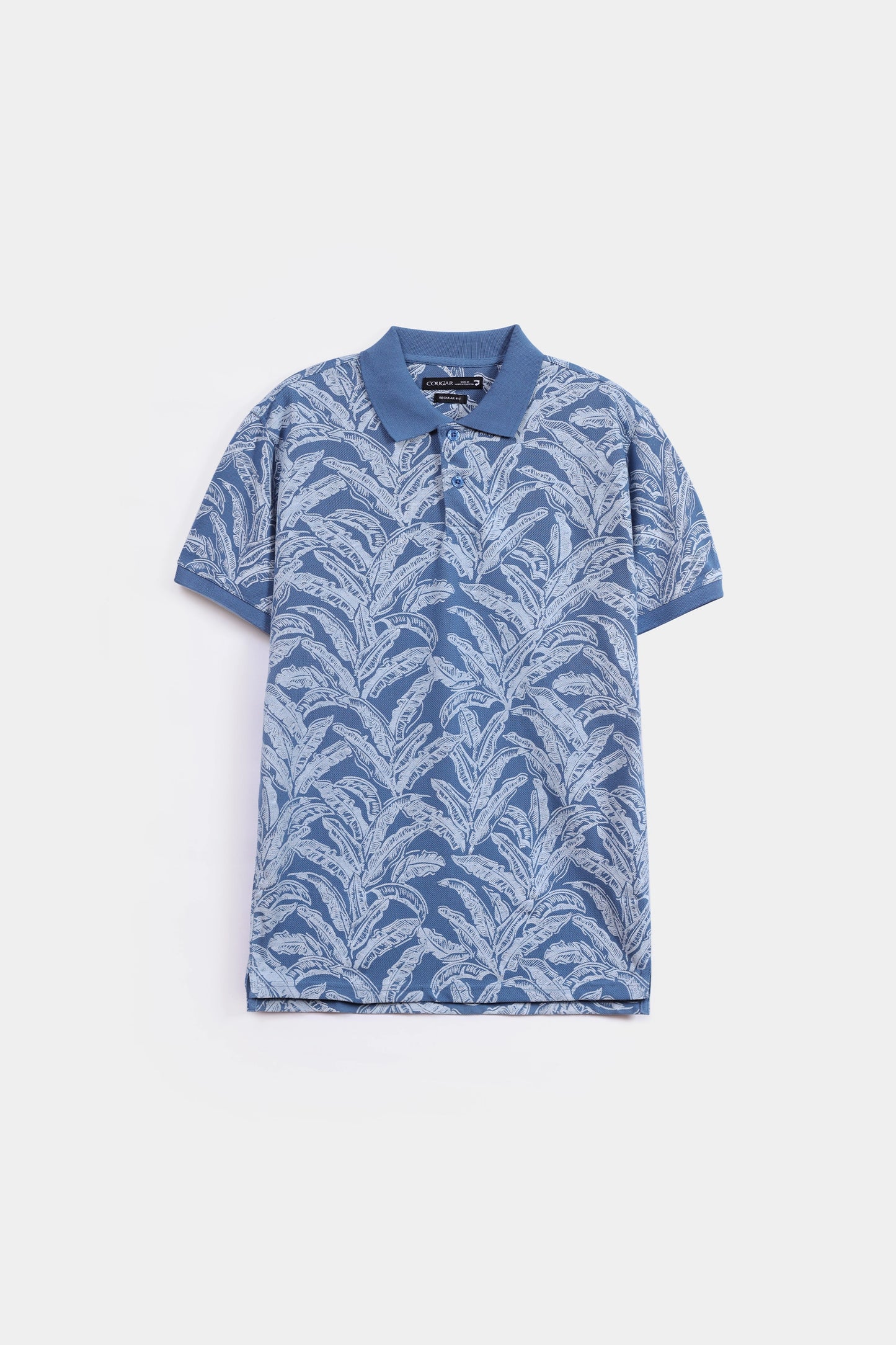 Pique Printed Polo - Cougar Clothing