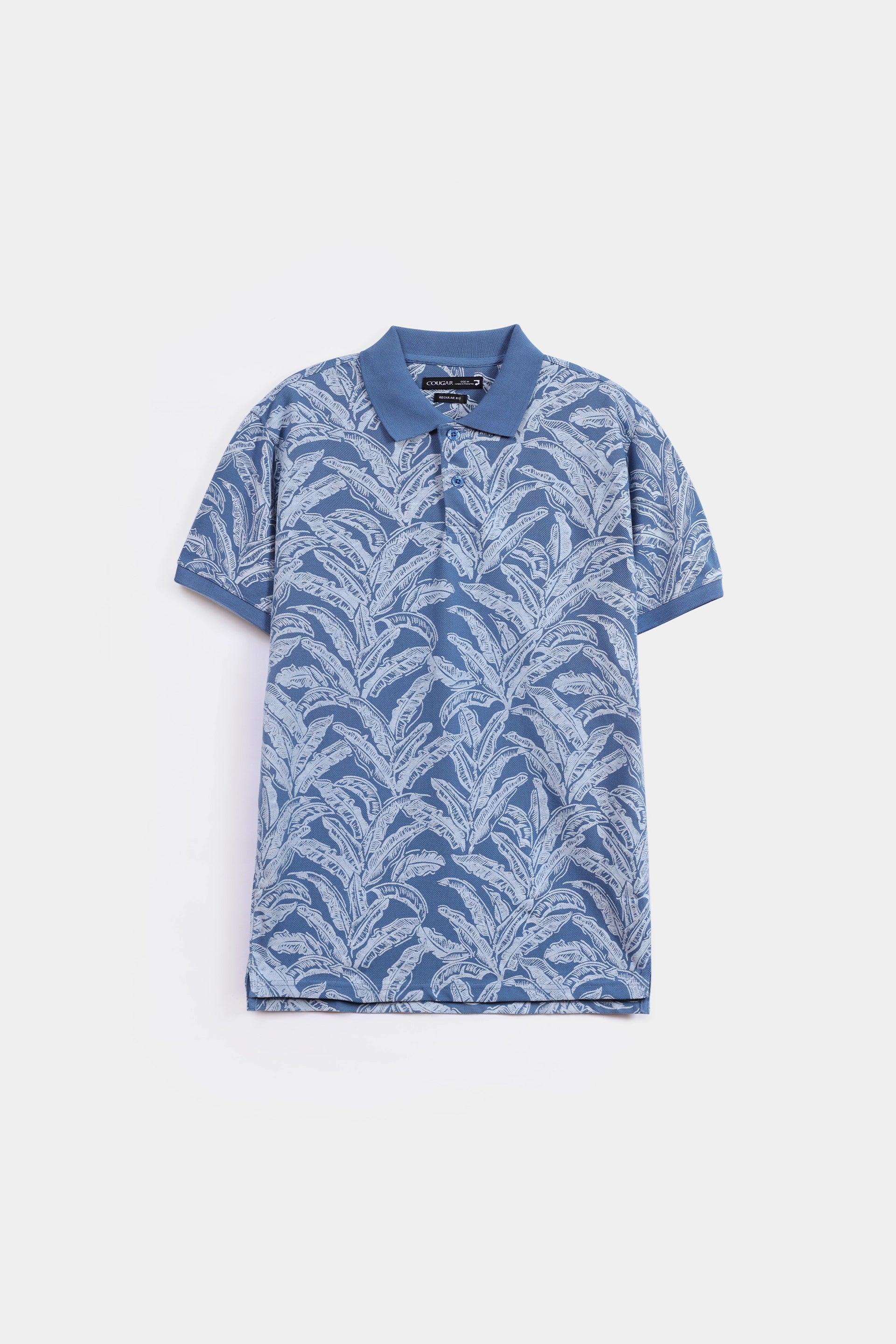 Pique Printed Polo - Cougar Clothing