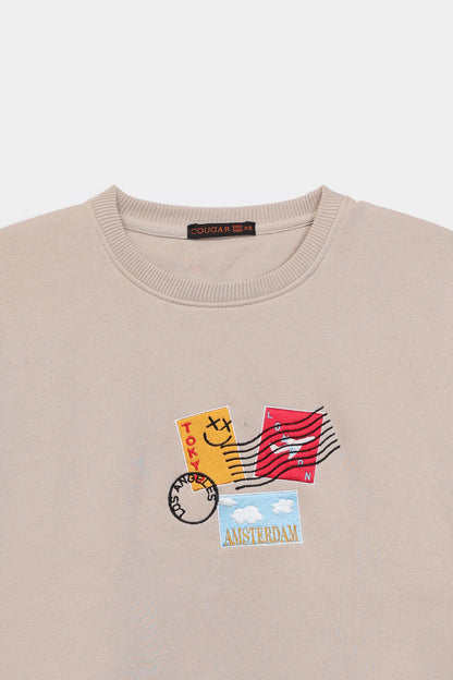 Embroidered Sweatshirt - Cougar Clothing