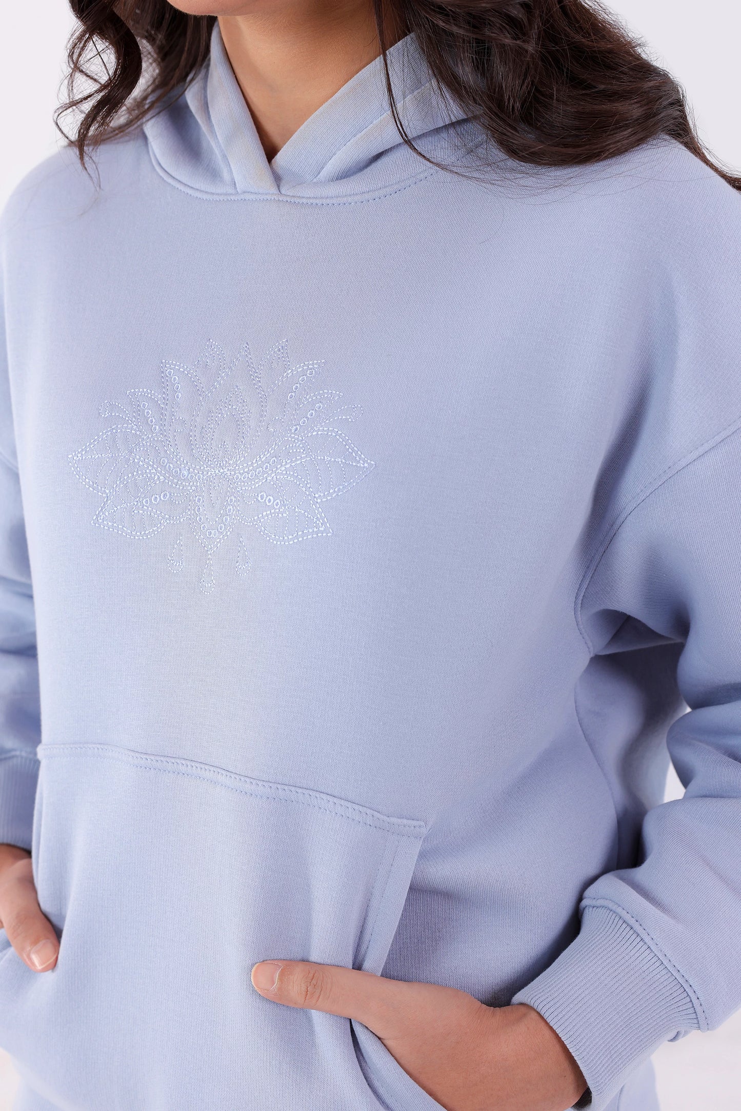 Embroidered Pullover Hoodie - Cougar Clothing