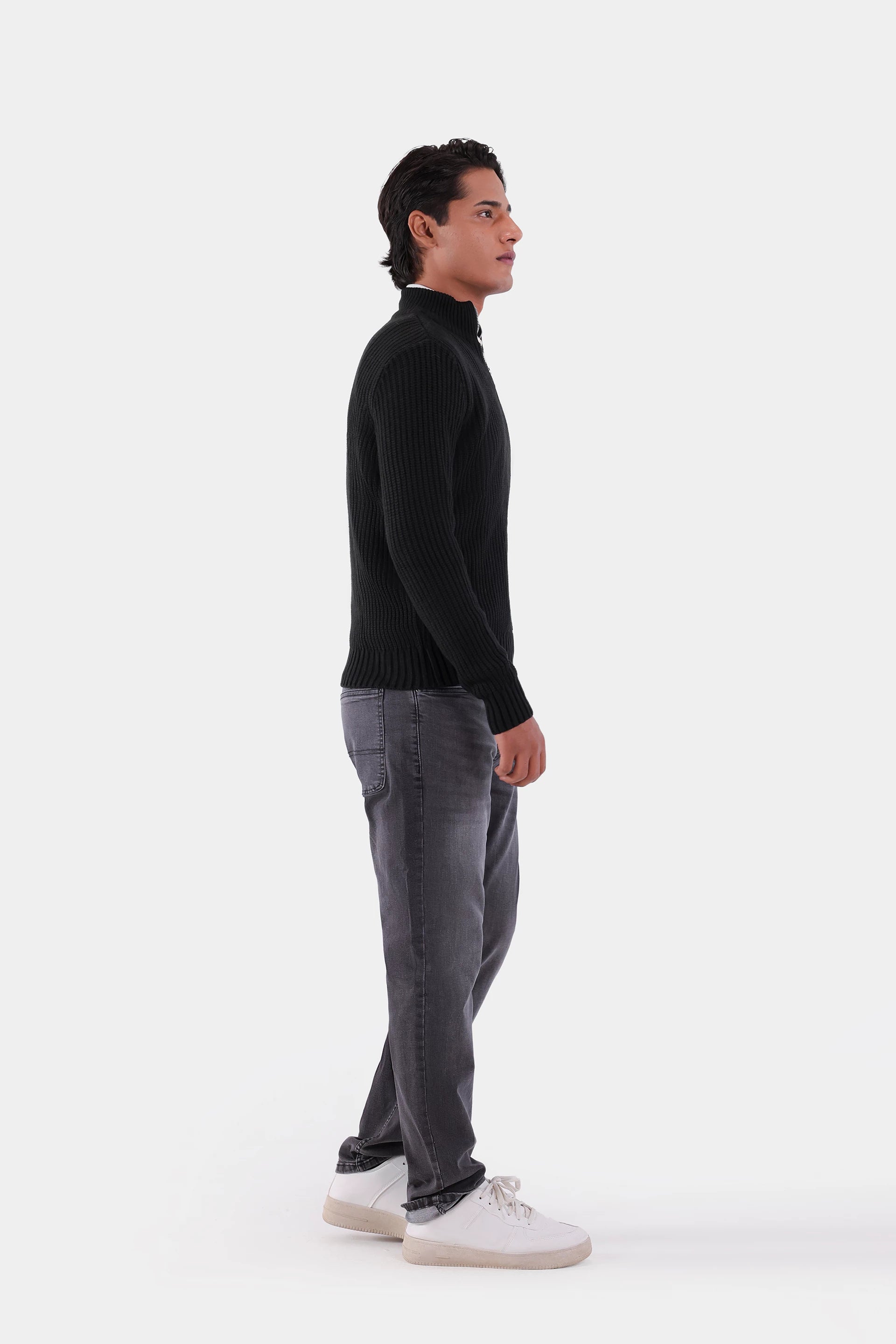 Zipper Sweater - Cougar Clothing