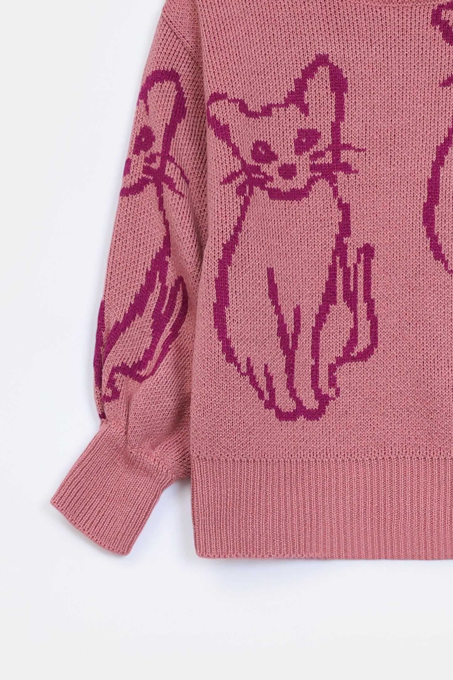 Jacquard Knit Sweater - Cougar Clothing