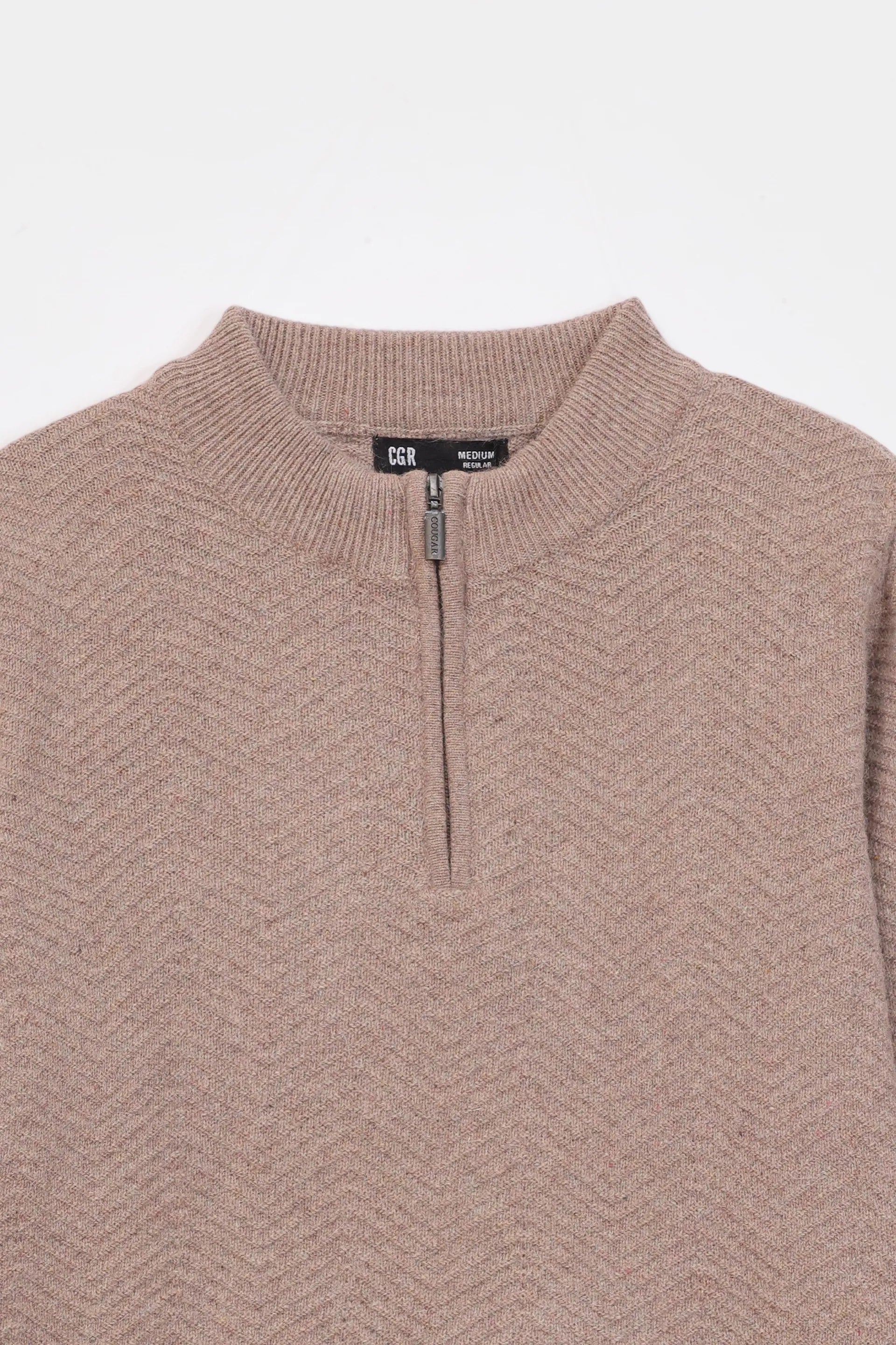 Cozy Quarter Zip Sweater - Cougar Clothing