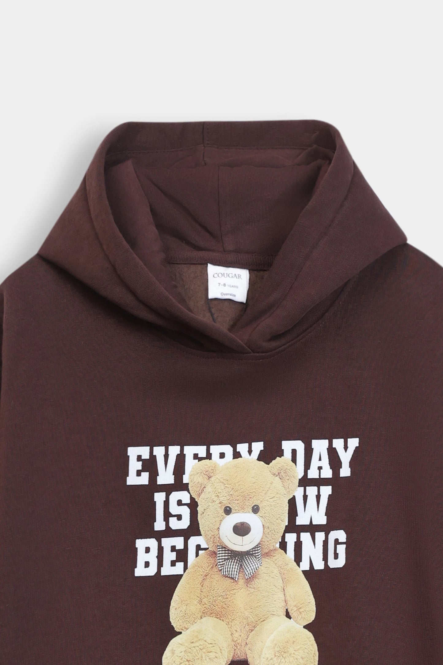 Bear Print Graphic Pullover