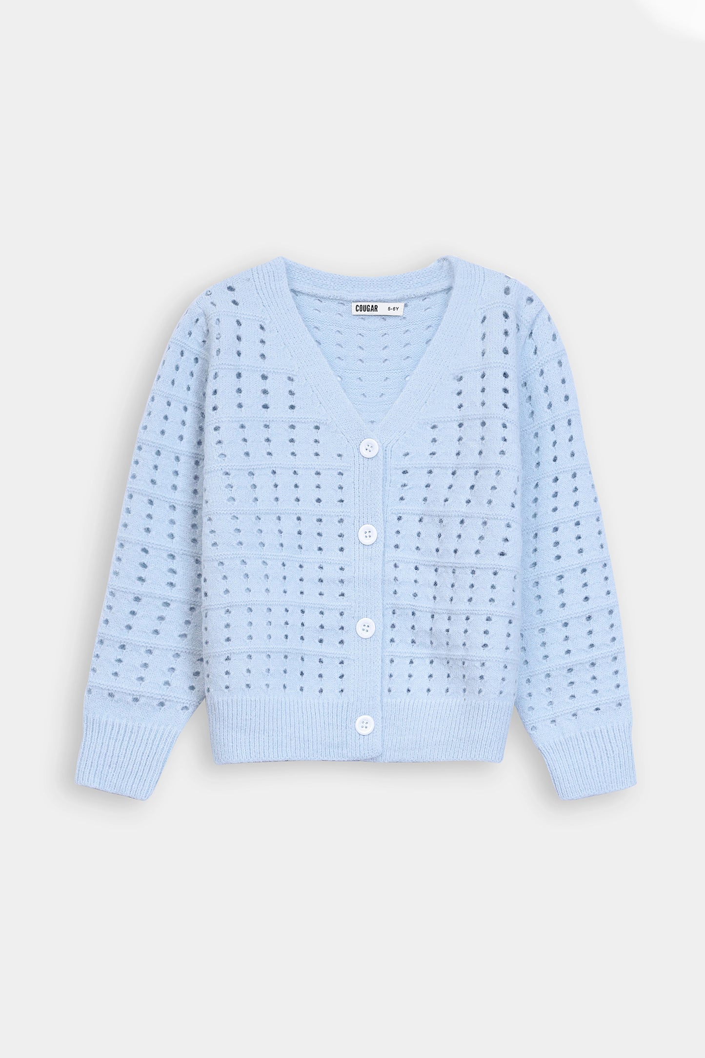 Open Knit Cardigan - Cougar Clothing