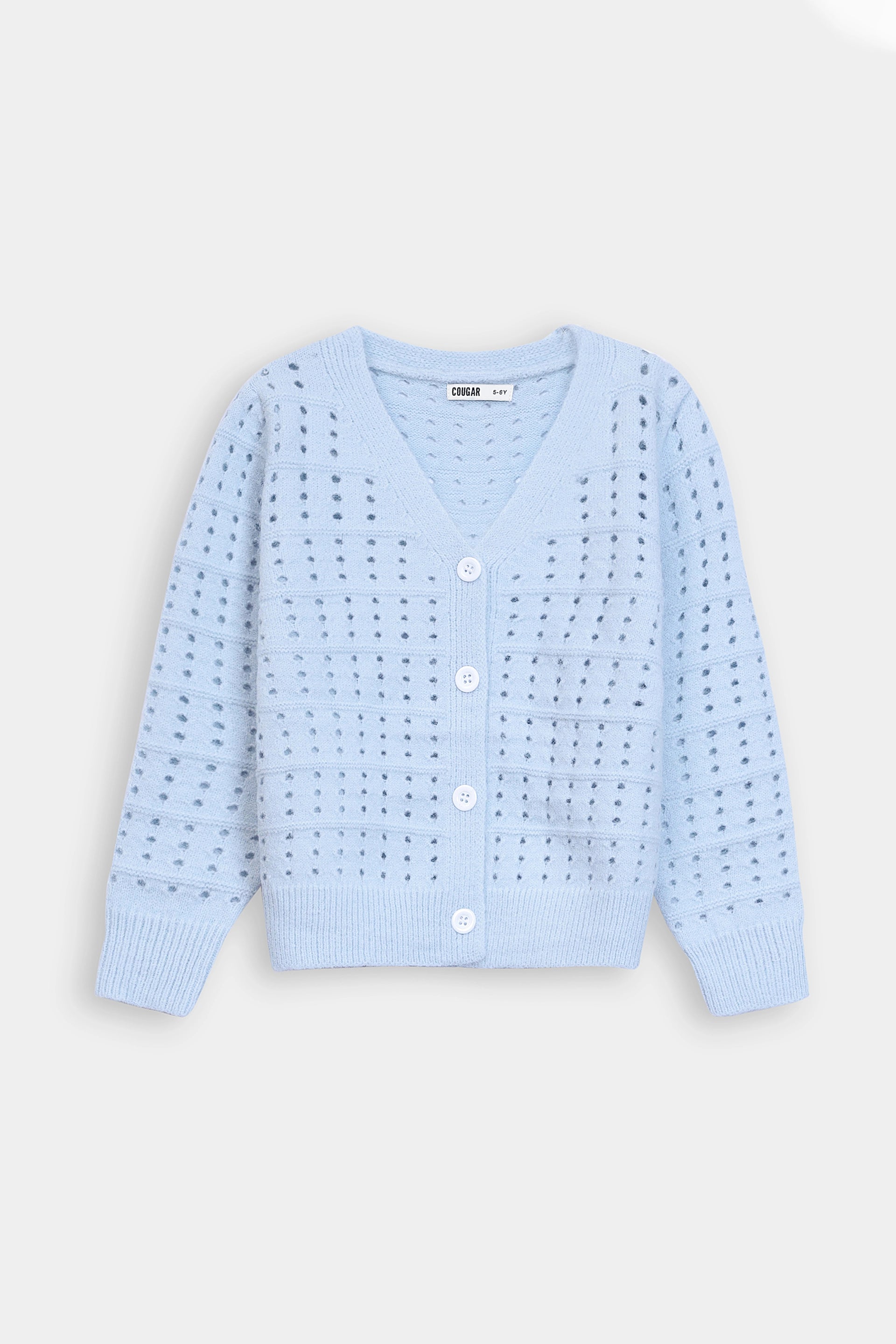 Open Knit Cardigan - Cougar Clothing