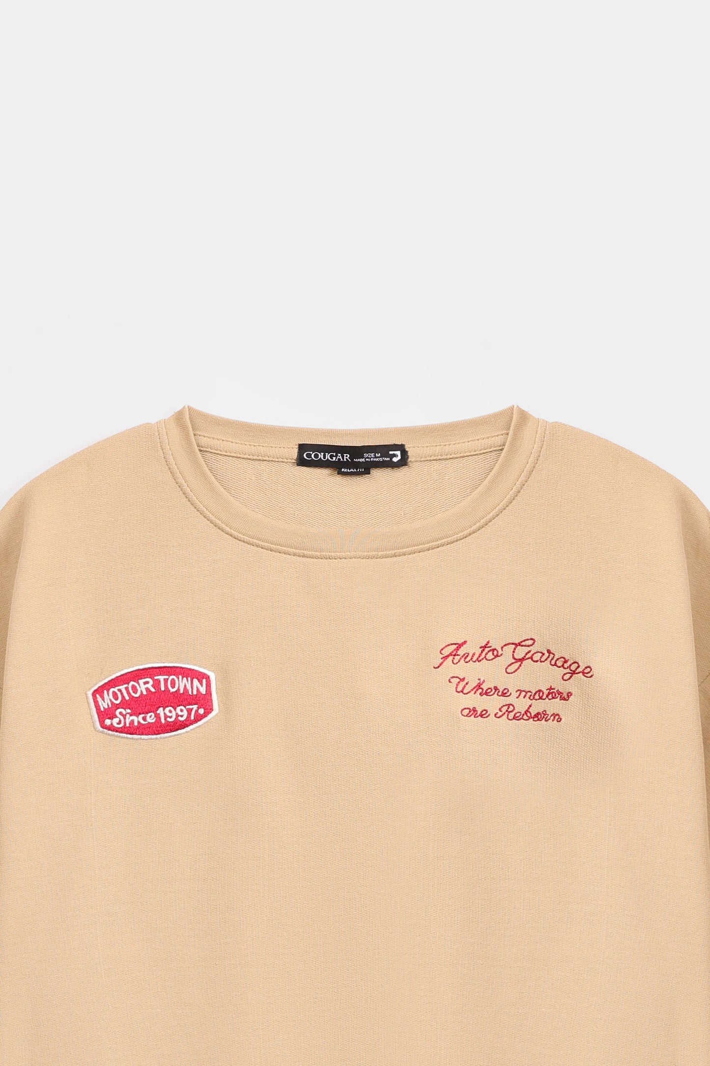 Embroidered Badge T-Shirt - Cougar Clothing