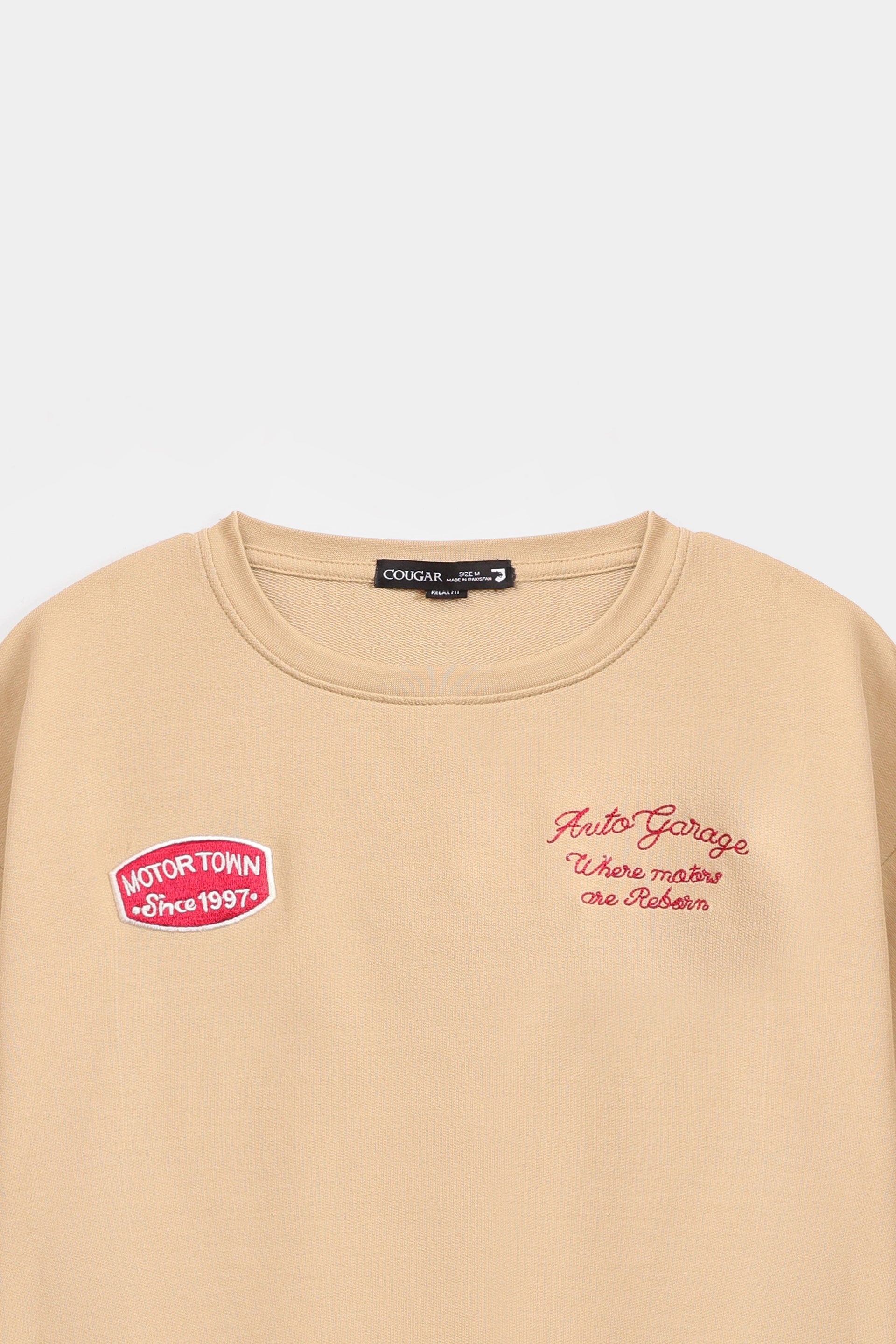 Embroidered Badge T-Shirt - Cougar Clothing