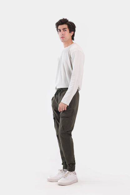 Jogger Fit Cargo Trousers - Cougar Clothing