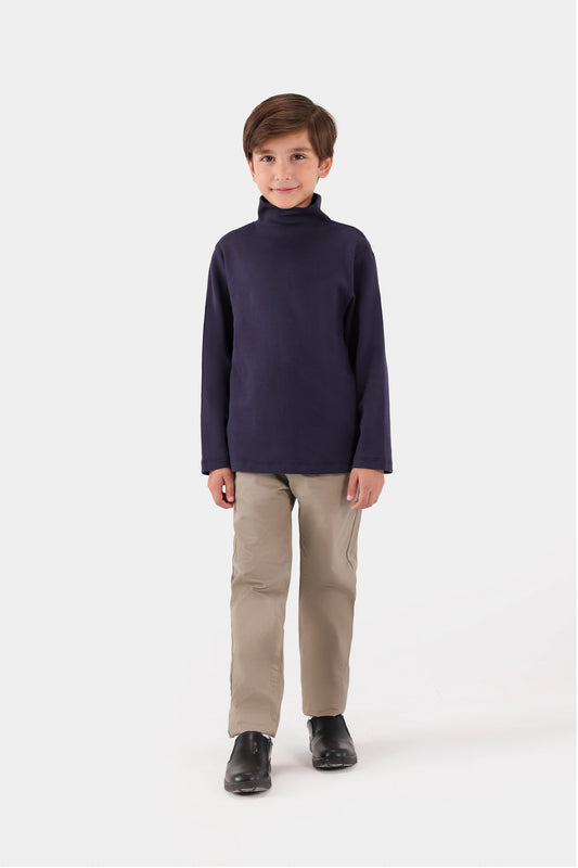 Turtleneck T-Shirt - Cougar Clothing