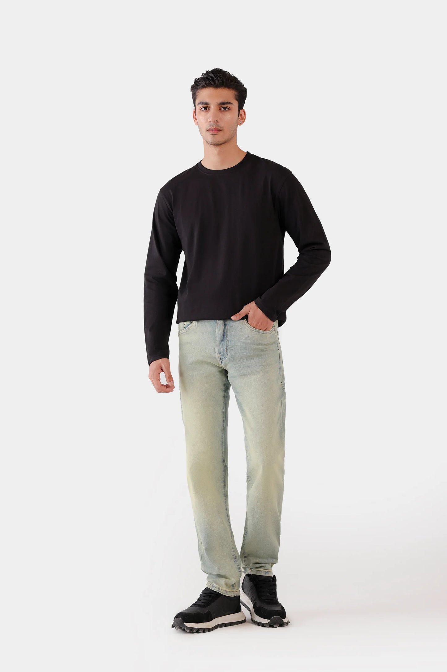 Slim Fit Light Wash Jeans - Cougar Clothing