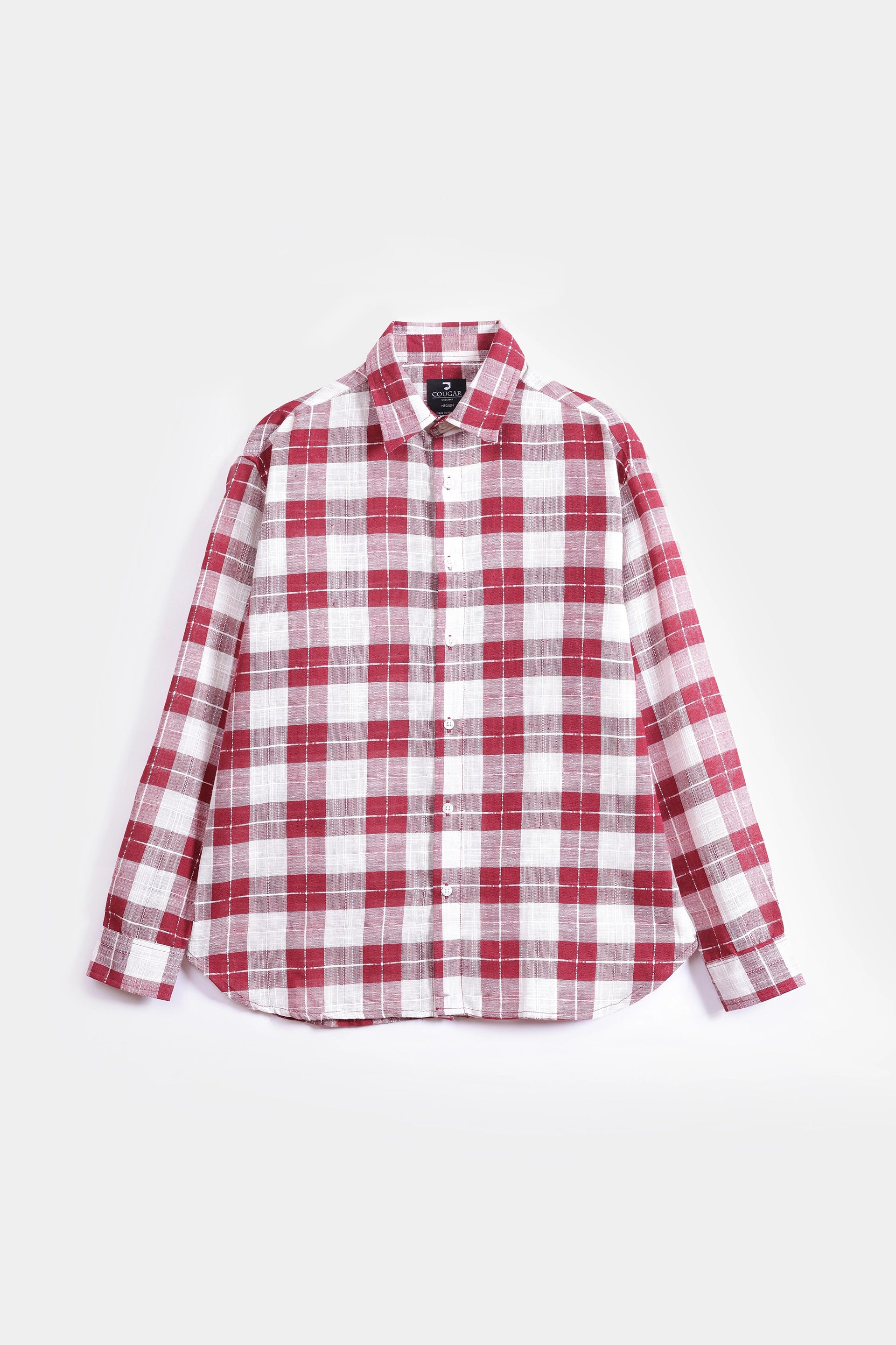 Jacquard Check Shirt - Cougar Clothing