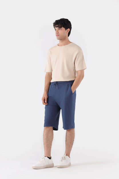 Relaxed Fit Knit Shorts - Cougar Clothing