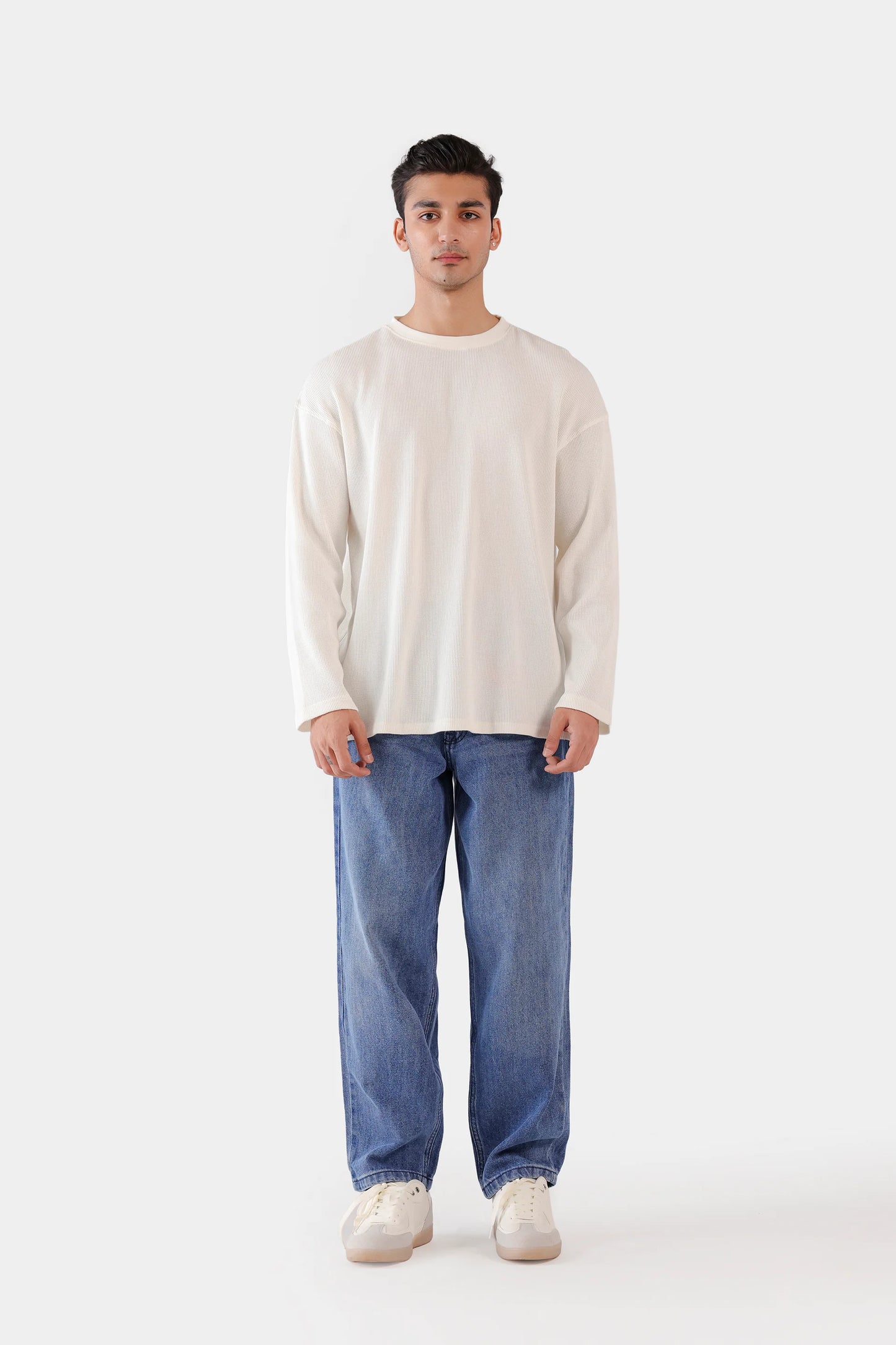 Waffle Knit T-Shirt - Cougar Clothing