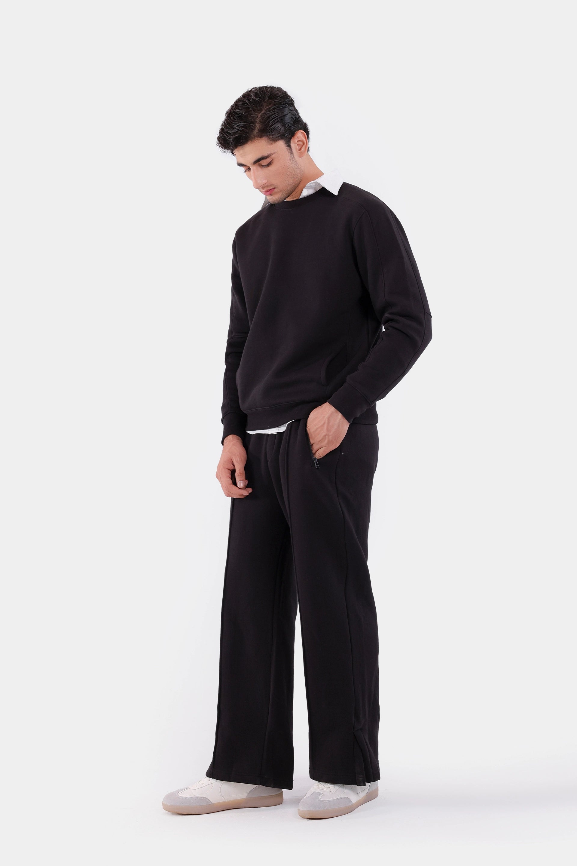 Raglan Fleece Sweatshirt - Cougar Clothing