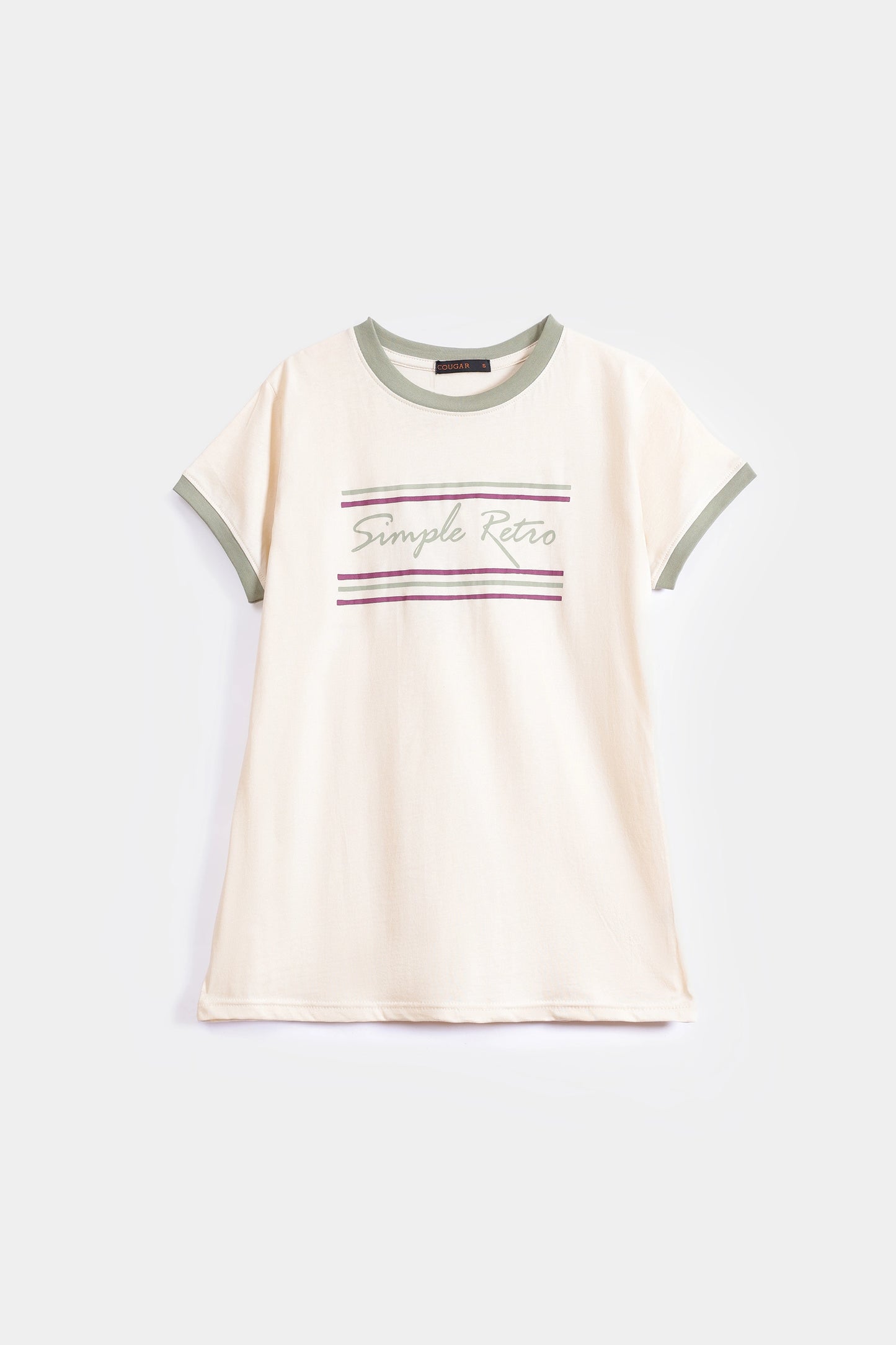 Simple Retro T-Shirt - Cougar Clothing