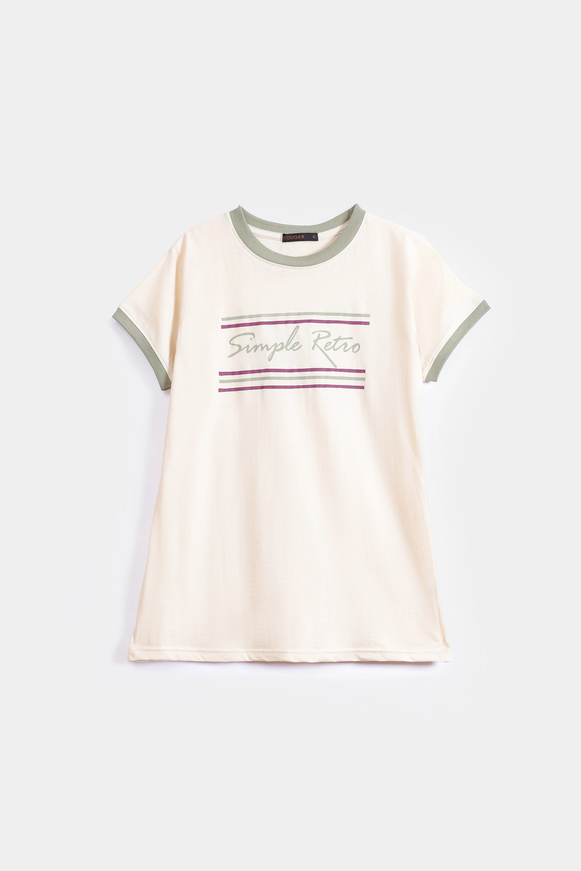 Simple Retro T-Shirt - Cougar Clothing