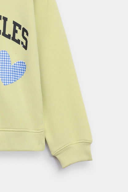 Text Print Terry Hoodie - Cougar Clothing