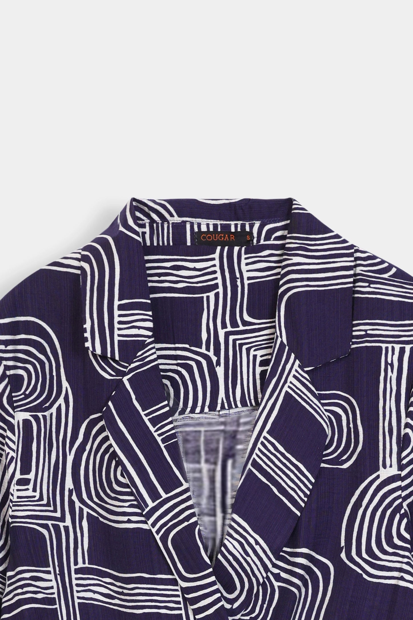 Abstract Printed Blazer