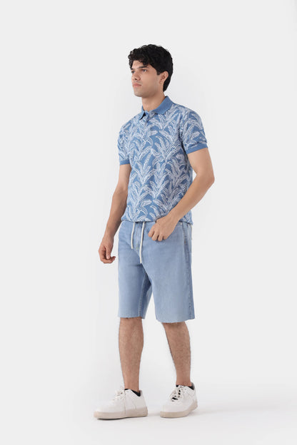 Pique Printed Polo - Cougar Clothing