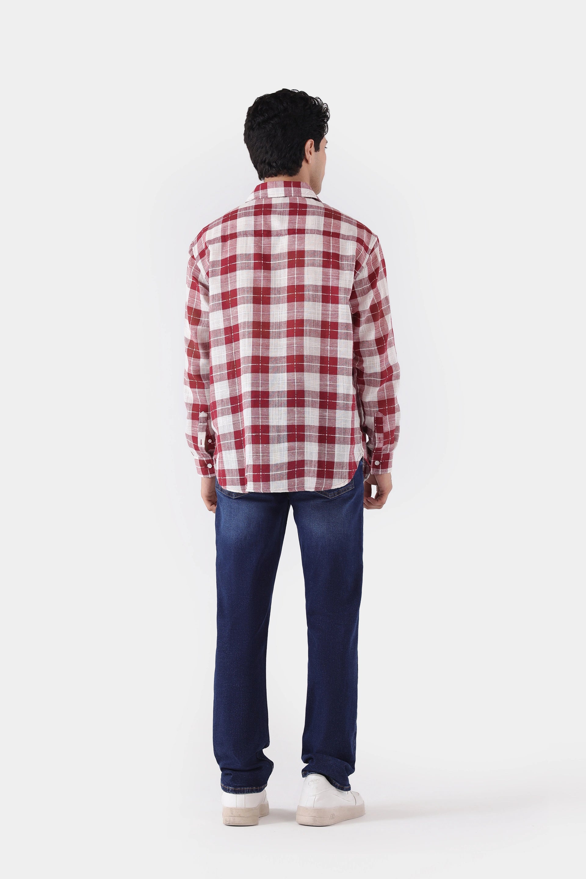Jacquard Check Shirt - Cougar Clothing