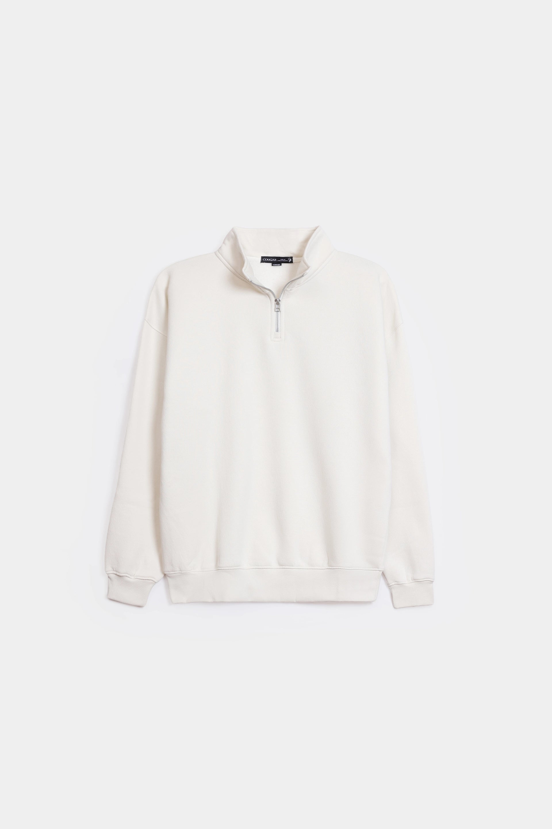 Oversized Quarter Zip Pullover - Cougar Clothing