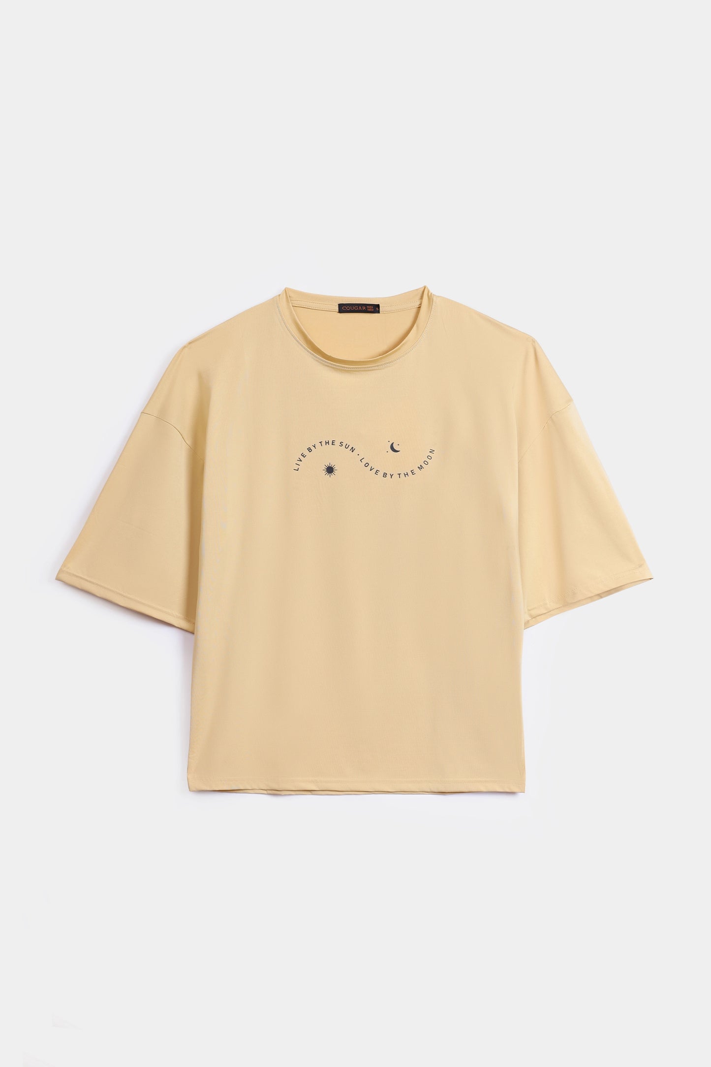 Slogan Print T-Shirt - Cougar Clothing