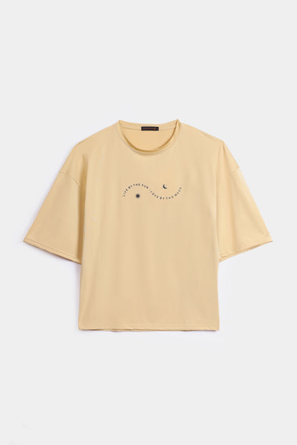 Slogan Print T-Shirt - Cougar Clothing