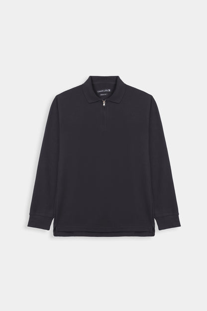 Quarter Zip Ottoman Polo - Cougar Clothing