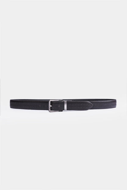 Textured Pattern Double Sided Belt - Cougar Clothing