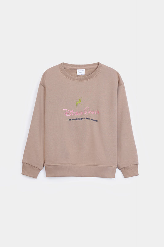 Terry Embroidered Sweatshirt - Cougar Clothing