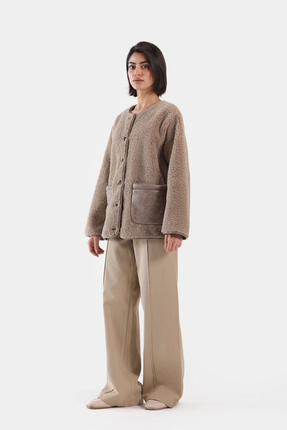 Soft Plush Coat - Cougar Clothing