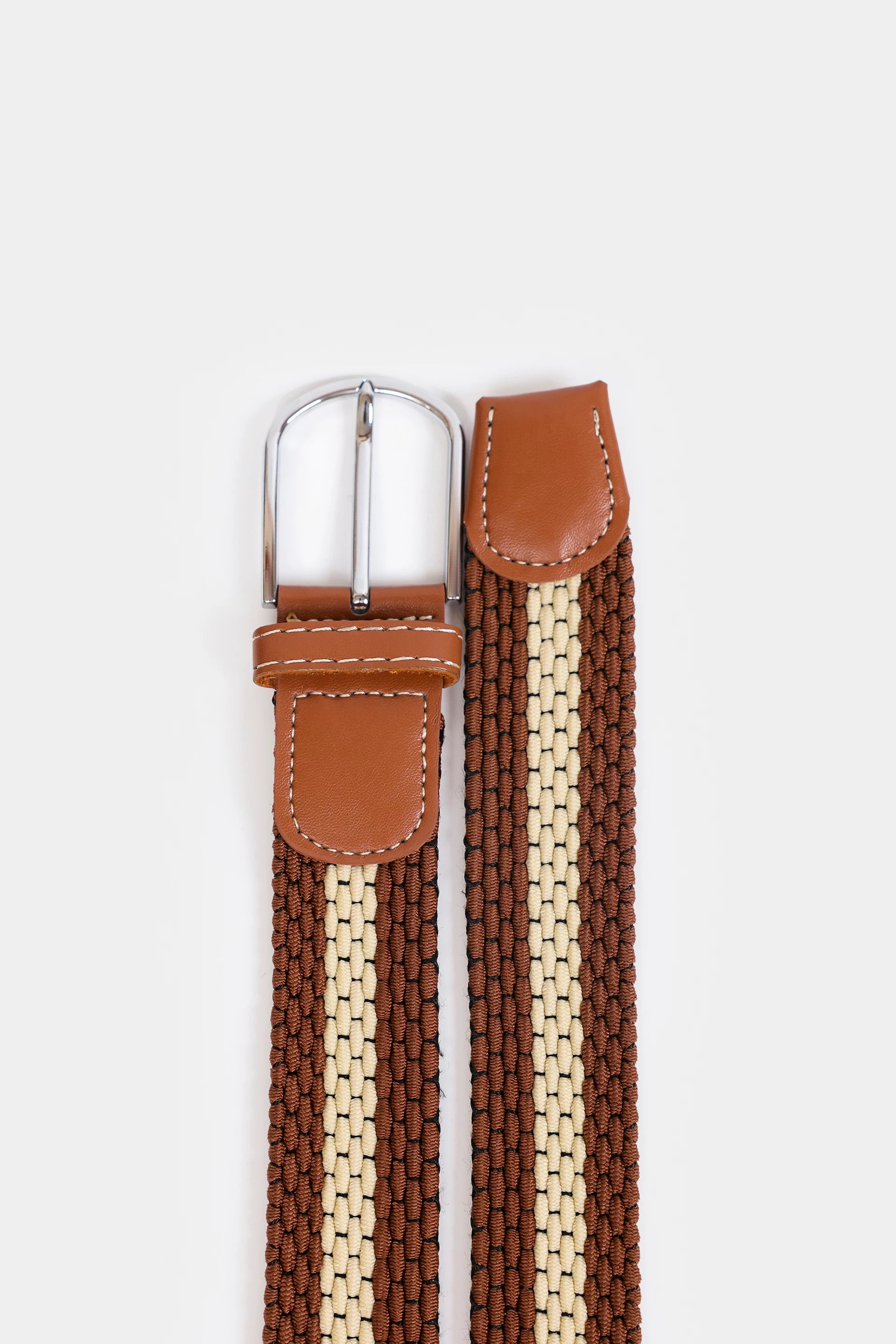 Stripe Woven Belt - Cougar Clothing