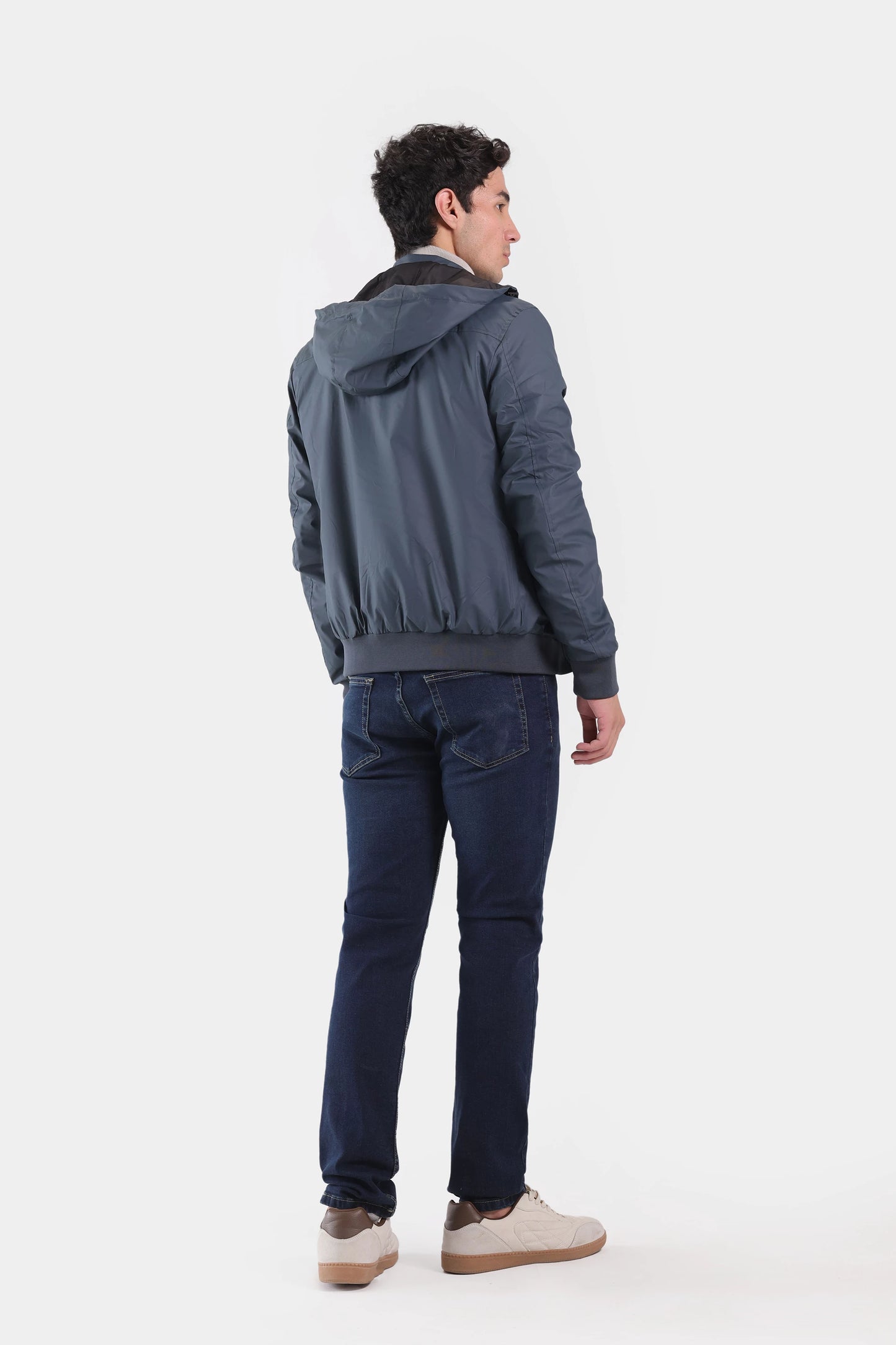 Hooded Double Sided Jacket - Cougar Clothing