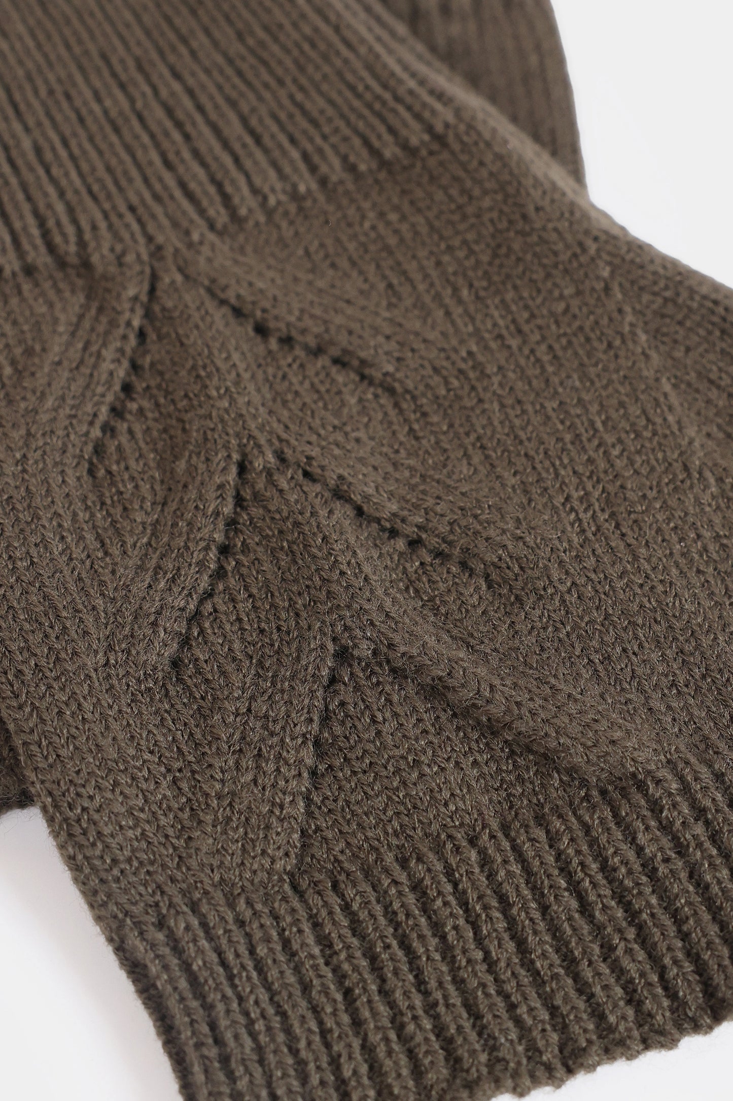 Snug Fit Knitted Fingerless Gloves - Cougar Clothing