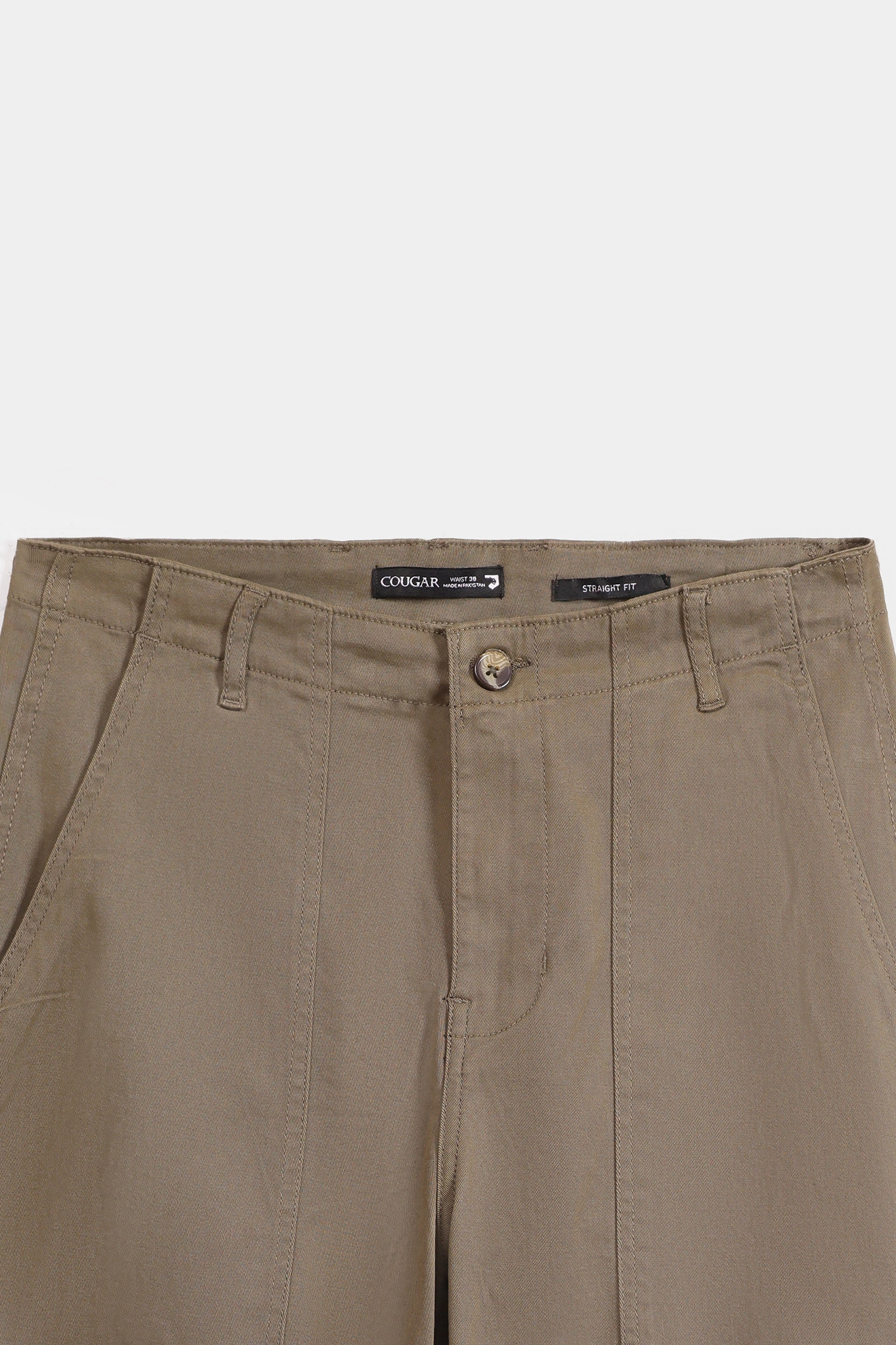 Straight Fit Trousers - Cougar Clothing