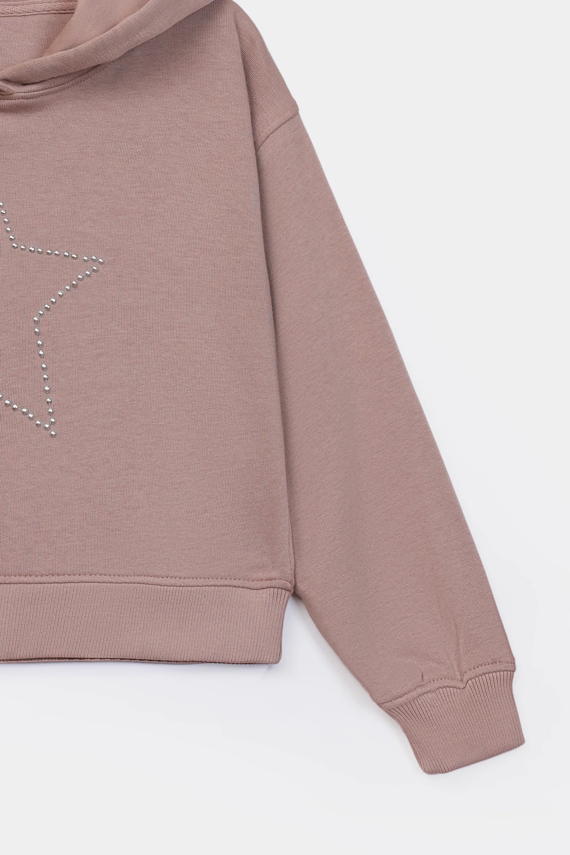 Rhinestone Star Hoodie - Cougar Clothing