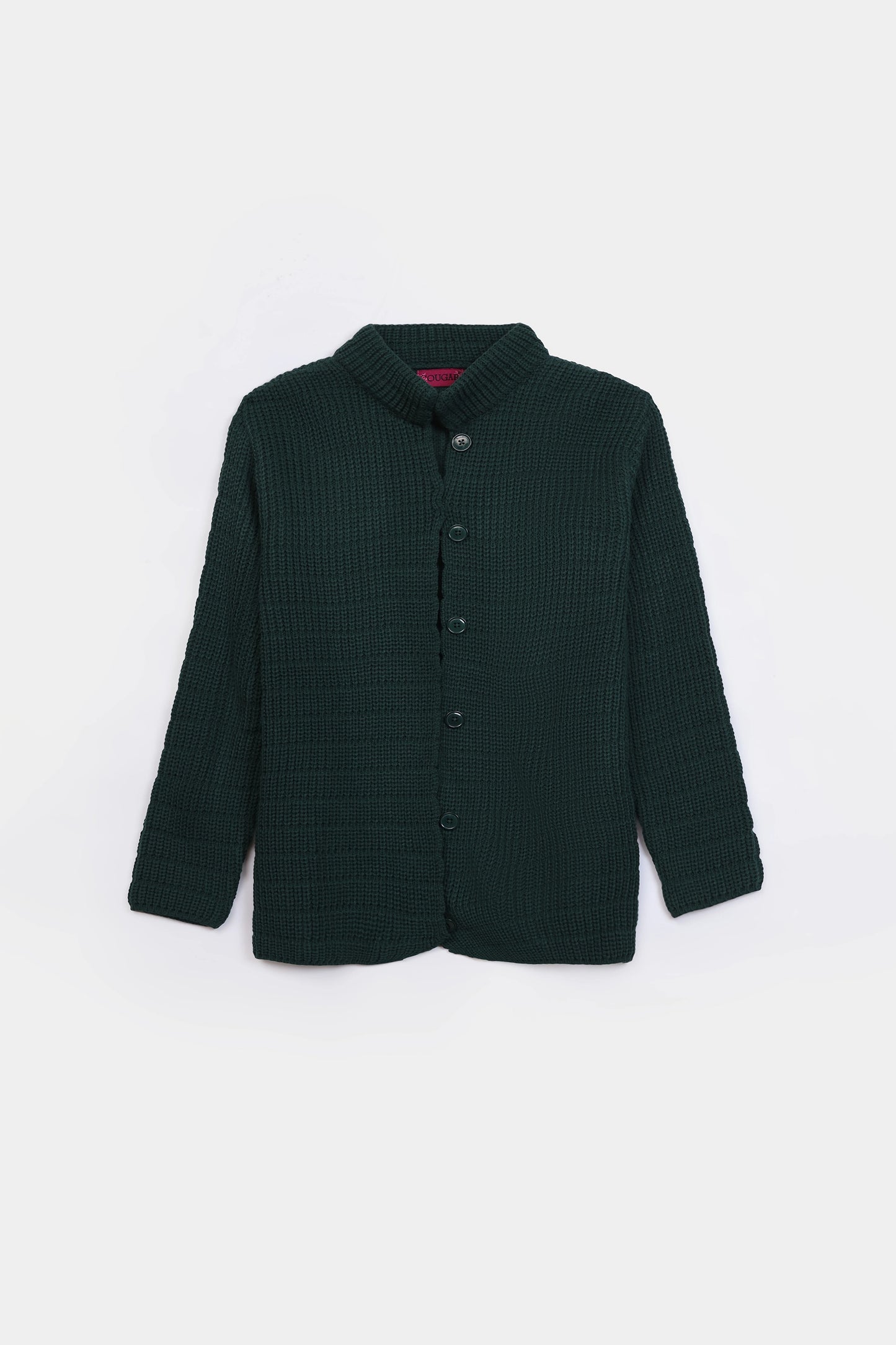 Thick Ribbed Knit Cardigan