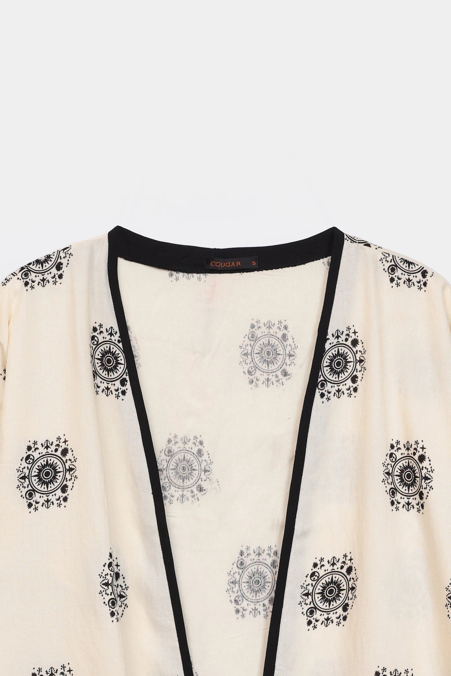 Cotton Viscose Printed Kimono - Cougar Clothing