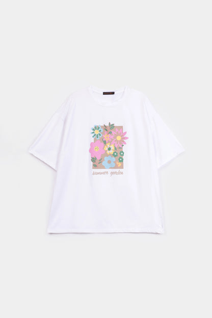Summer Garden Oversized T-Shirt - Cougar Clothing
