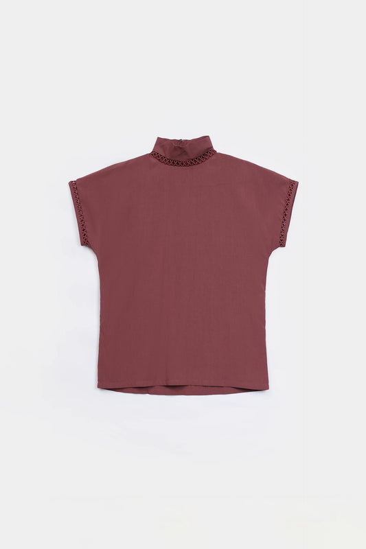 Interlaced Trim Top - Cougar Clothing