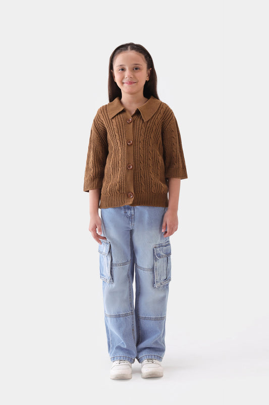 Short Sleeved Cardigan