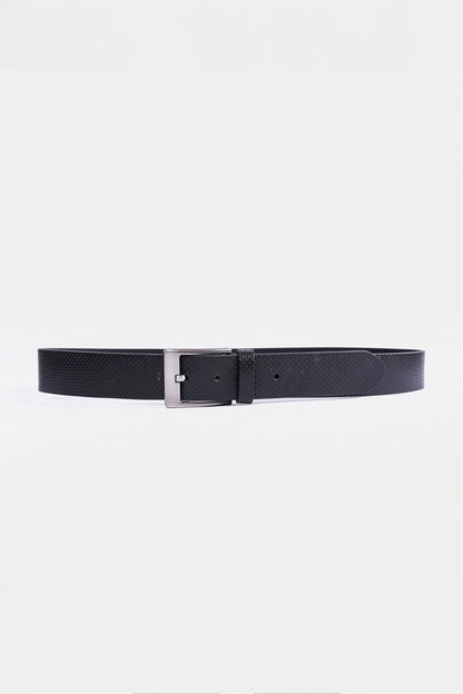 Textured Leather Belt - Cougar Clothing